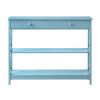 Picture of Driftwood Sea Blue Drawer Console 