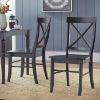 Picture of Dove 6-Person 7-Piece Black Dining Set 