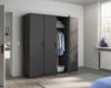 Picture of Alora Grey Wardrobe 187cm 