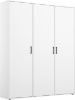 Picture of Alora White Wardrobe 140cm