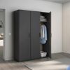 Picture of Alora Grey Wardrobe 140cm