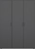 Picture of Alora Grey Wardrobe 140cm