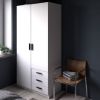 Picture of Nordic White  Wardrobe 100cm