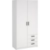 Picture of Nordic White  Wardrobe 100cm