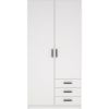 Picture of Nordic White  Wardrobe 100cm