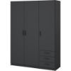 Picture of Nordic Grey Wardrobe 150cm  