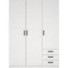 Picture of Nordic White Wardrobe 150cm   