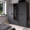 Picture of Nordic Grey Wardrobe 200cm  