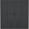Picture of Nordic Grey Wardrobe 200cm  