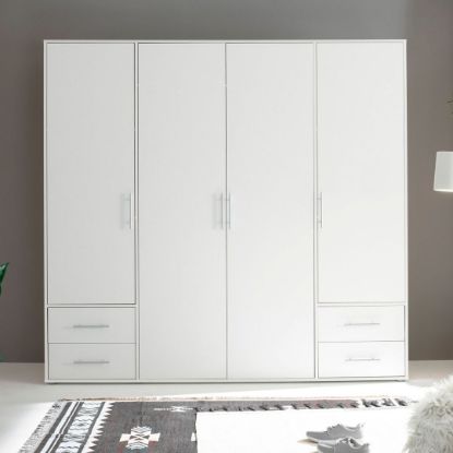Picture of Sprint White Wardrobe 200cm 