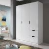 Picture of Cova White Wardrobe 136cm