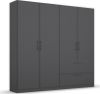Picture of Flara Grey Wardrobe 181cm   