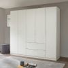 Picture of Flara White Wardrobe 226cm    