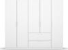 Picture of Flara White Wardrobe 226cm    