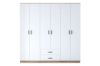 Picture of Noble Brown & White wardrobe 210cm