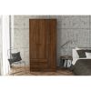 Picture of Vogue Brown wardrobe 105cm 