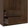 Picture of Vogue Brown wardrobe 105cm 