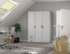 Picture of Fusion White wardrobe 140cm