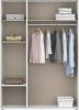 Picture of Fusion White wardrobe 140cm