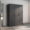 Picture of Fusion Grey wardrobe 140cm 
