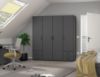 Picture of Fusion Grey wardrobe 200cm