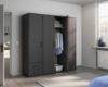 Picture of Fusion Grey wardrobe 200cm