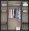 Picture of Fusion Grey wardrobe 200cm