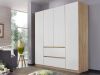 Picture of Legacy White & Lightwood Wardrobe 181cm 