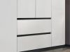 Picture of Legacy White & Black Wardrobe 181cm  