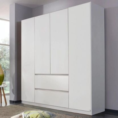 Picture of Legacy White Wardrobe 181cm