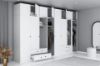 Picture of Poser XL White Wardrobe 360cm