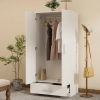 Picture of Artem White Wardrobe 80cm  