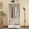 Picture of Artem White Wardrobe 80cm  