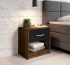 Picture of Terra Black & Brown nightstand