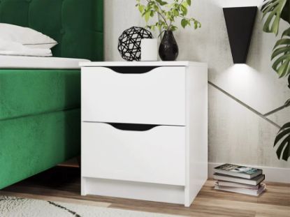 Picture of Proton White Nightstand