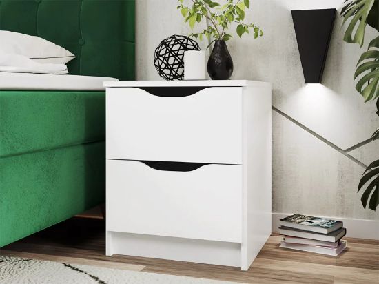 Picture of Proton White Nightstand
