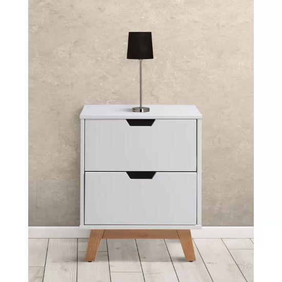 Picture of Spectra White Nightstand  
