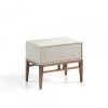 Picture of Divine White & Brown Nightstand