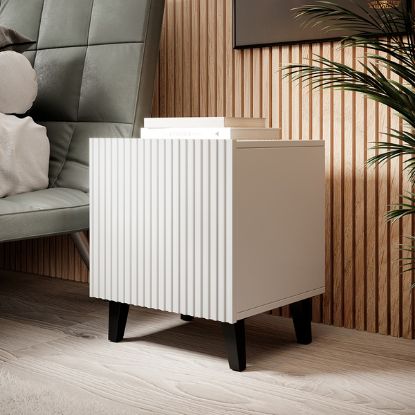 Picture of Elite White Nightstand