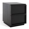 Picture of Luxo Black  Nightstand 