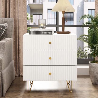 Picture of Maven White Nightstand