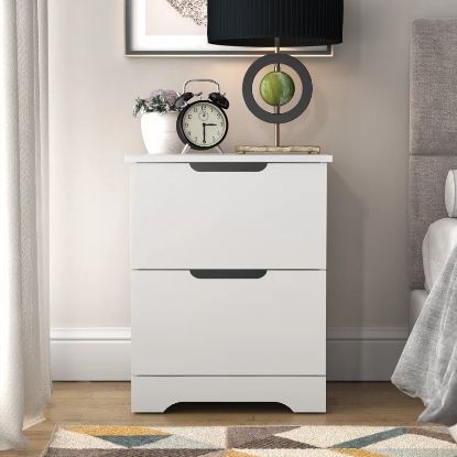 Picture of Glitz White Nightstand