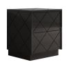 Picture of Diamond Black Nightstand  