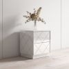 Picture of Diamond White Nightstand   