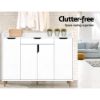 Picture of  Roika White Shoe Cabinet 