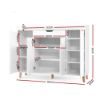 Picture of  Roika White Shoe Cabinet 
