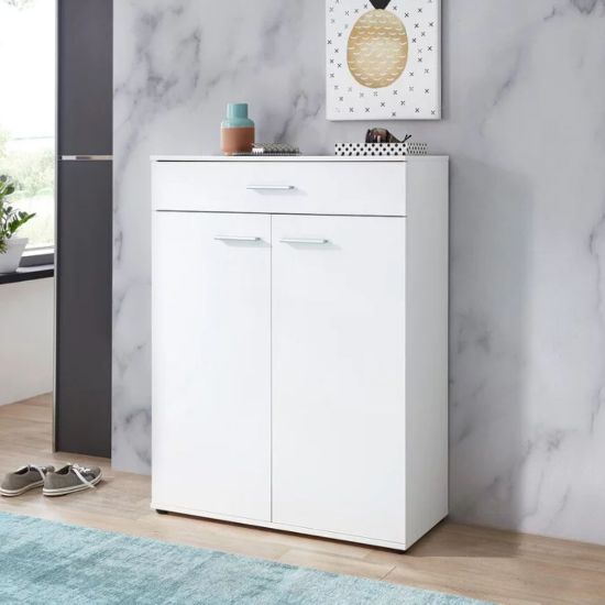 Picture of Aizen White Shoe Cabinet
