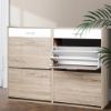 Picture of Ralana Lightwood & White Shoe Cabinet