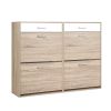 Picture of Ralana Lightwood & White Shoe Cabinet