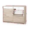 Picture of Ralana Lightwood & White Shoe Cabinet